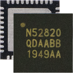 Nordic 新SoC nRF52820(Bluetooth® 5.2)のモジュール Raytacにて開発中